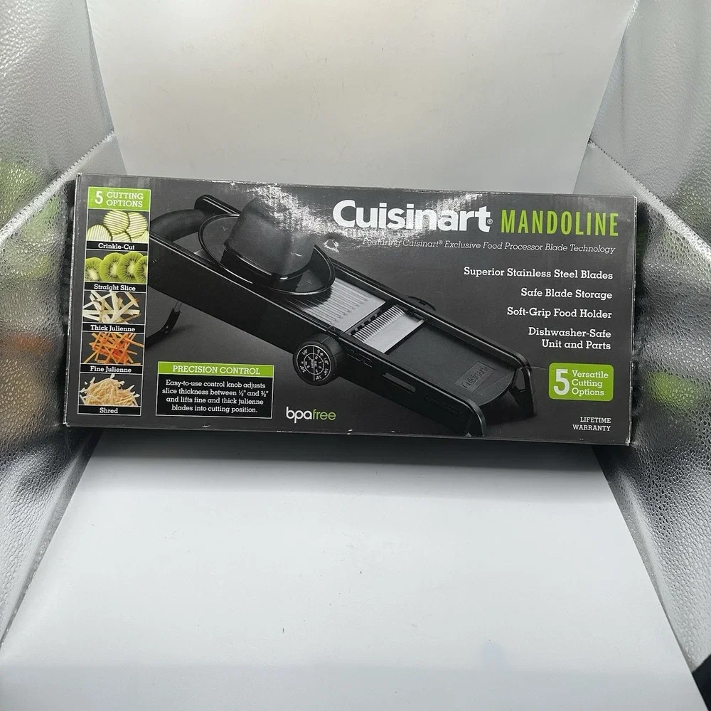 Cuisinart Mandoline Food Processor Precision Cutting Tool Blade New Box Five Cut
